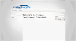 Desktop Screenshot of portal.collectronics.net